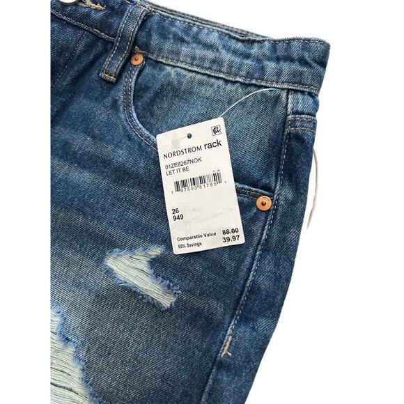 BLANKNYC The Barrow Denim Shorts Size 26 NEW - Picture 5 of 7